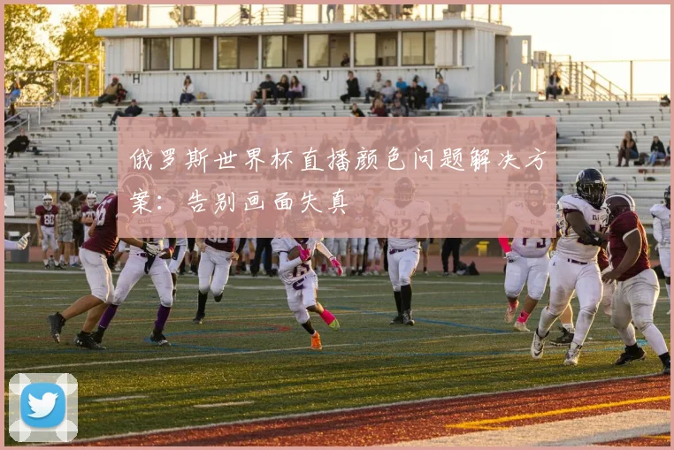 俄罗斯世界杯直播颜色问题解决方案：告别画面失真